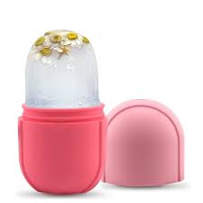 Silicone Ice Cube Roller Massager for Face,