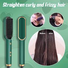 909 hair straightener brush